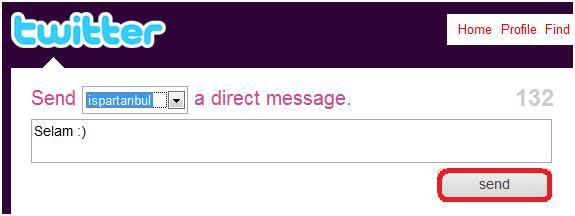 Direkt mesaj - DM nedir