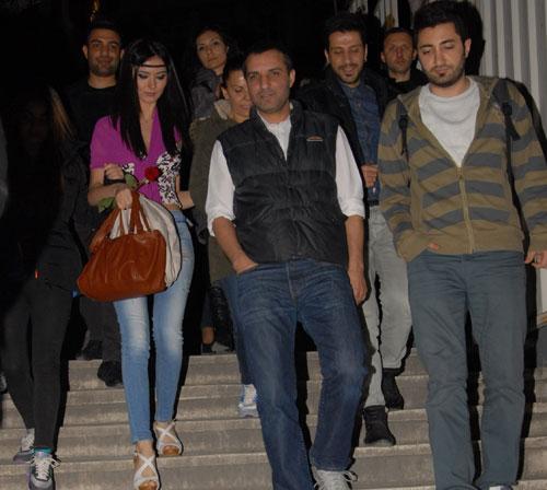 Rafet El Roman manken Cansu Taşkın'la görüntülendi