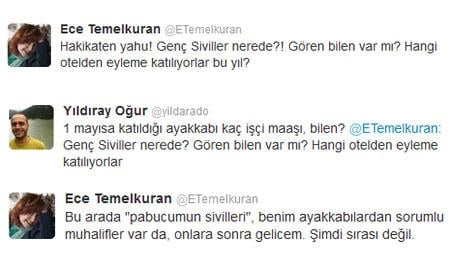 Yıldıray Oğur ve Ece Temelkuran twitter'da kapıştı