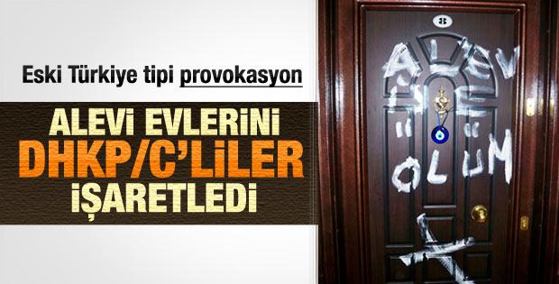 Maltepe'de Alevi evleri işaretlendi