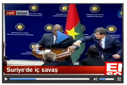 Burkina Faso bakanı Türkiye'de canlı yayında bayıldı