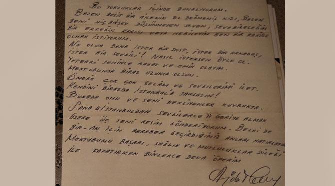 Ajda Pekkan'dan Mehmet Birgin'e aşk mektubu