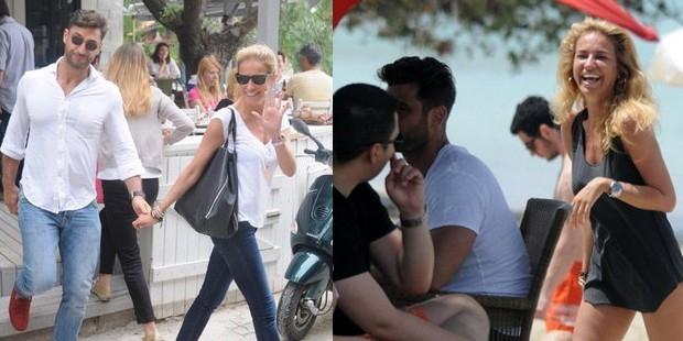 Burcu Esmersoy sevgilisi Sami Kiresepi ile el ele