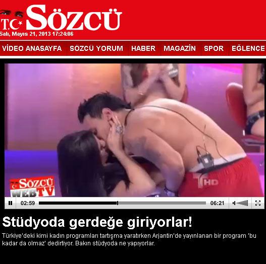 T.C. Sözcü erotik siteye döndü