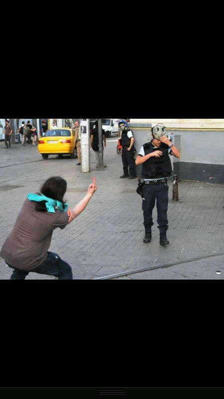 Gezi Parkı eylemcisinden ilginç tepki