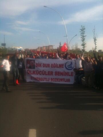 Ankara'da Bahçeli'yi kızdıracak pankart