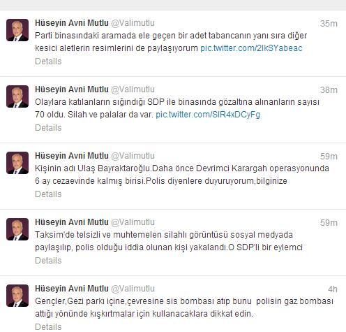 İstanbul Valisi: SDP binasında 70 kişi gözaltına alındı