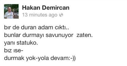 Sosyal medyada duran adam mizahı