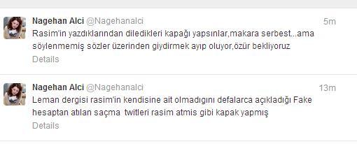 Leman Rasim Ozan'ı kapağına taşıdı
