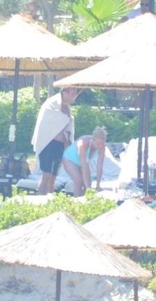 Abdürrahim Albayrak Şükran Hanım'la tatilde