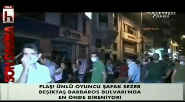 Şafak Sezer gezi eylemi için Başbakan'dan özür diledi