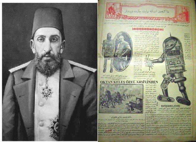 Sultan II.Abdülhamid'in robotu Alamet
