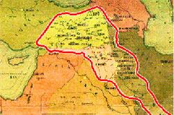 Barzani'nin odasındaki Kürdistan haritası