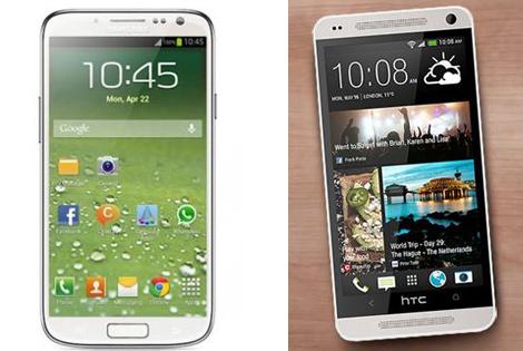 Samsung Galaxy S4 Mini mi HTC One Mini mi