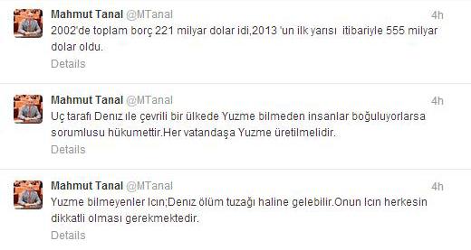 CHP'li Tanal'ın alay konusu olan tweetleri