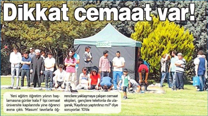 ODTÜ'de başörtülü kızlara taciz – Video