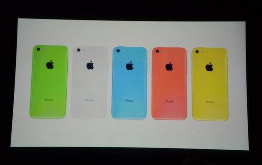 Plastik iPhone 5C tanıtıldı