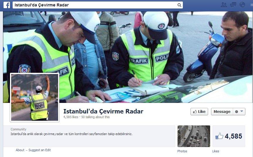 Bu hesabı takip edenler polis çevirmesine yakalanmıyor