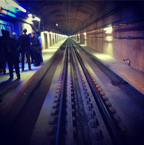 Marmaray'da son test sürüşü