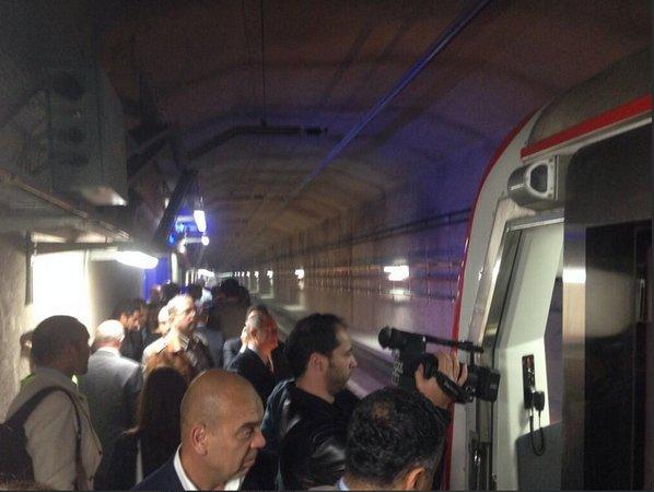 Marmaray'da son test sürüşü