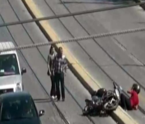 Motosiklet kazaları kamerada - izle