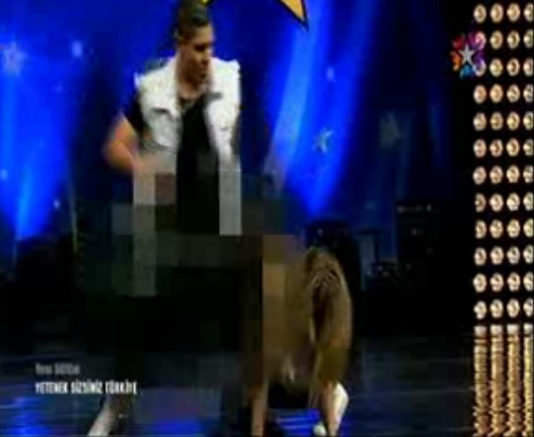 Yetenek Sizsiniz'de mozaiklenen görüntüler - izle