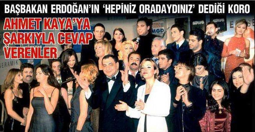 Ahmet Kaya'nın linç edildiği gecenin fotoğrafı - izle