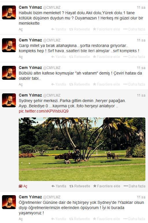 Cem Yılmaz Twitter'dan güldüremedi