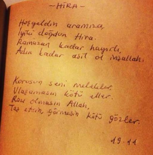 Okan Kurt Hira'dan sonra Demet'e de şiir yazdı