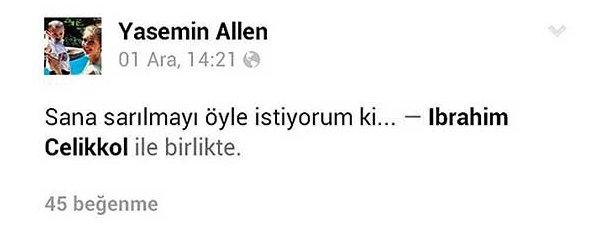 İbrahim Çelikkol ile Yasemin Allen aşk yaşıyor