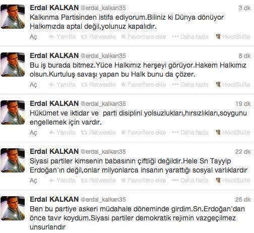 Erdal Kalkan istifasını ikinci kez duyurdu - izle