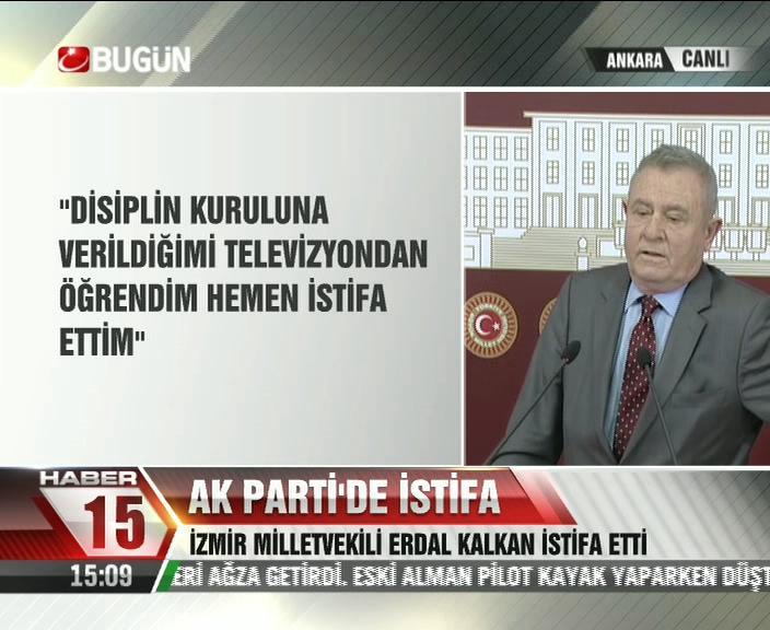 Erdal Kalkan istifasını ikinci kez duyurdu - izle