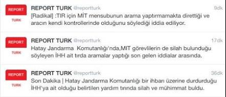 İHH'den silah dolusu TIR iddiasına yalanlama