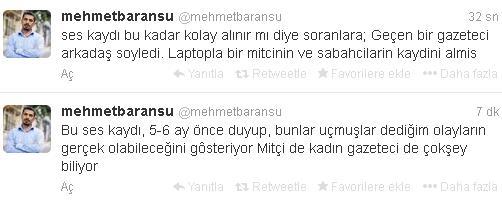 Baransu'dan Sevilay Yükselir'i kızdıran iddia