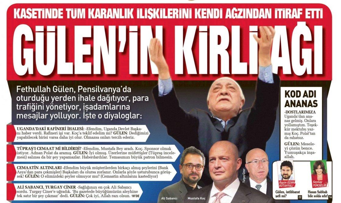 Sabah Gazetesi: Paralel örgütün ABD'deki lideri