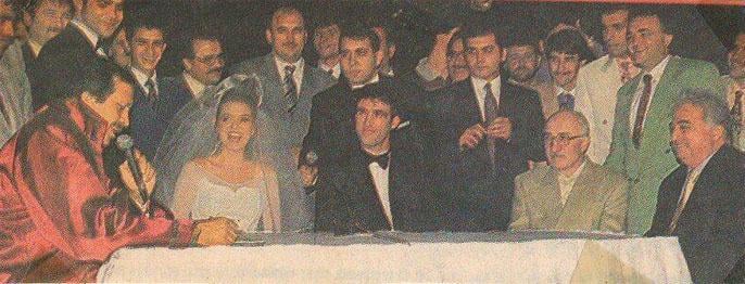 Hakan Şükür'ün nikah görüntüleri