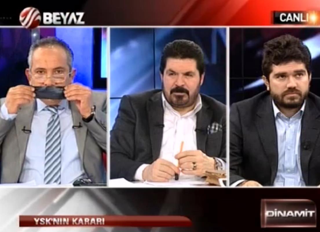 Rasim Ozan Kütahyalı'dan siyah bantlı protesto - izle