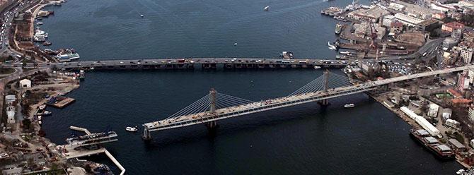 Haliç Metro Geçiş Köprüsü 15 Şubat'ta açılıyor