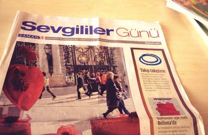 Zaman'dan Sevgililer Günü'ne özel ek