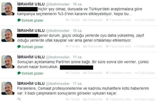 İbrahim Uslu: Son seçim anketi uykuları kaçıracak