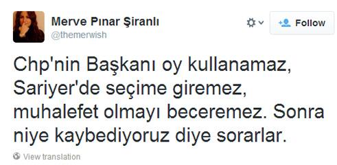 CHP'nin Sarıyer krizi geyik konusu oldu
