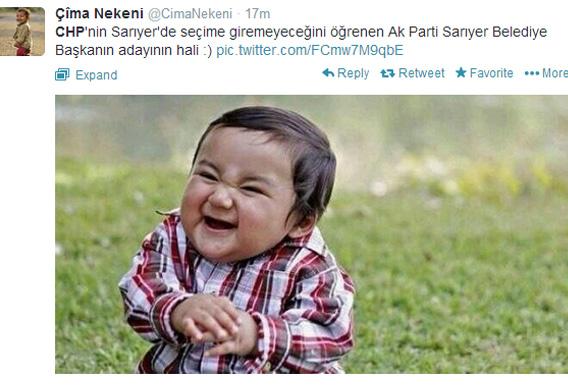 CHP'nin Sarıyer krizi geyik konusu oldu