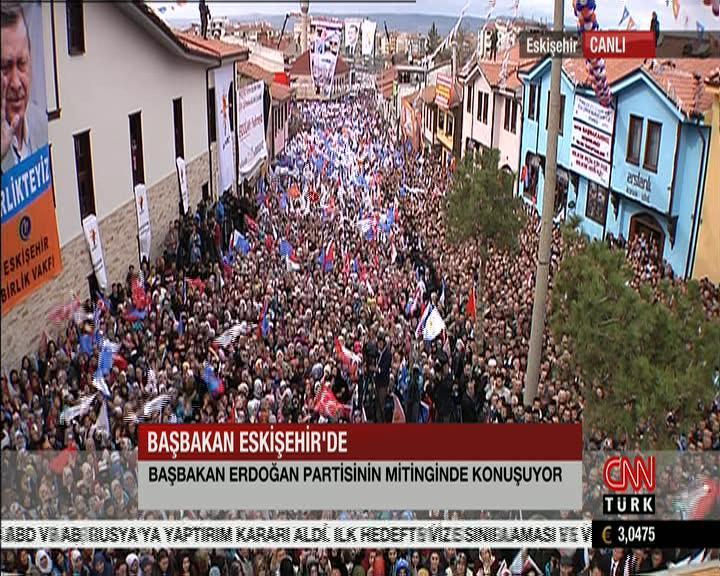 Başbakan Erdoğan'ın Eskişehir mitingi konuşması