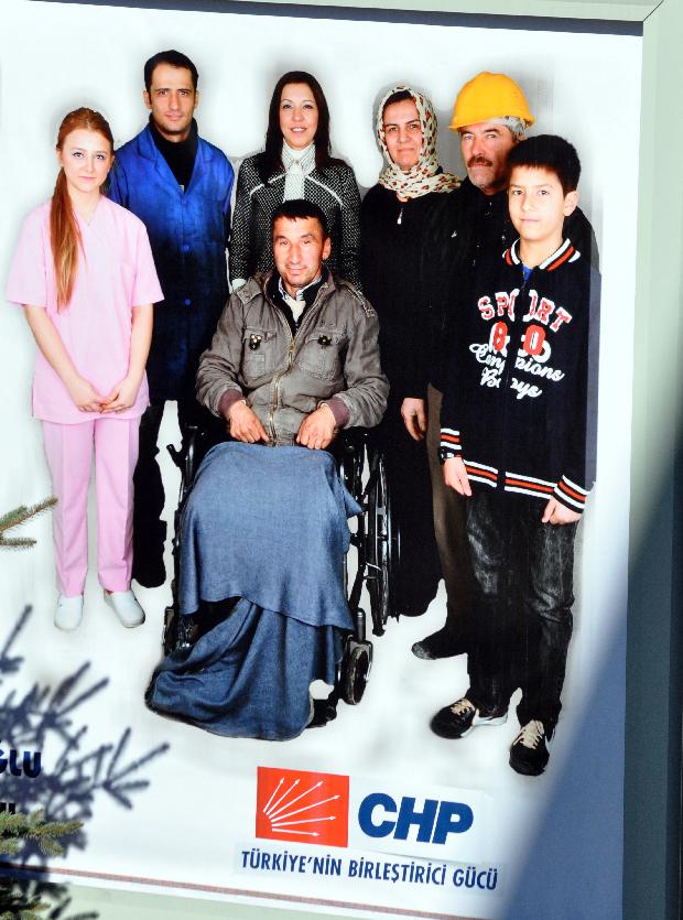 Bolu'da CHP afişleri tartışma yarattı