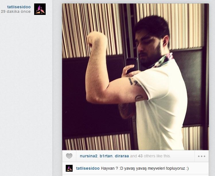 İdo Tatlıses kas yaptı