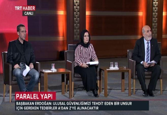 Canlı yayının en ilgi çeken gazetecisi: Hakan Albayrak