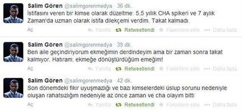 Cemaat medyasından 3 kişi daha istifa etti