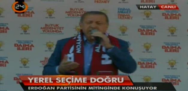 Başbakan Erdoğan'ın Hatay mitingi konuşması İZLE