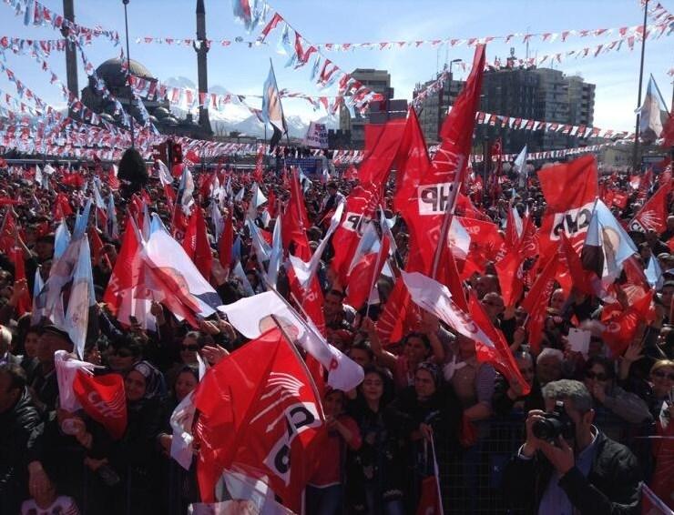 CHP'nin Kayseri mitingi