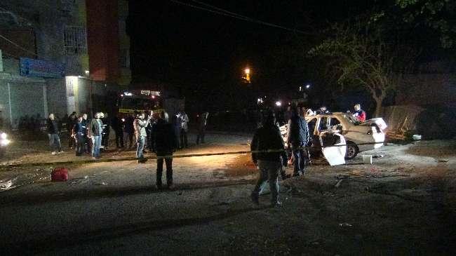 Mardin'de otomobil patladı: 1 ölü 1 yaralı
